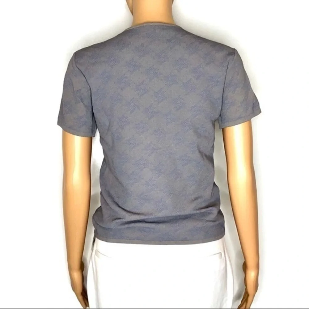 ARMANI COLLEZIONI  stretch jersey top size 10 - Picture 3 of 9